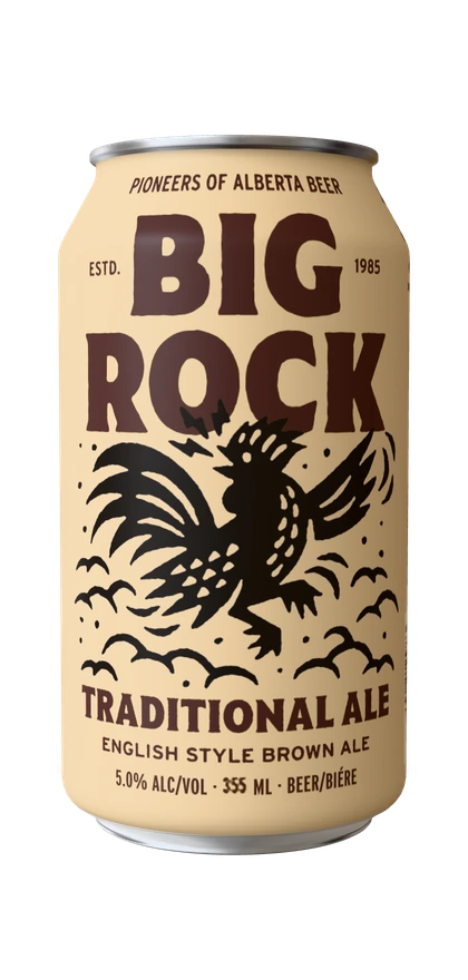 Big Rock Traditional English Style Brown Ale can